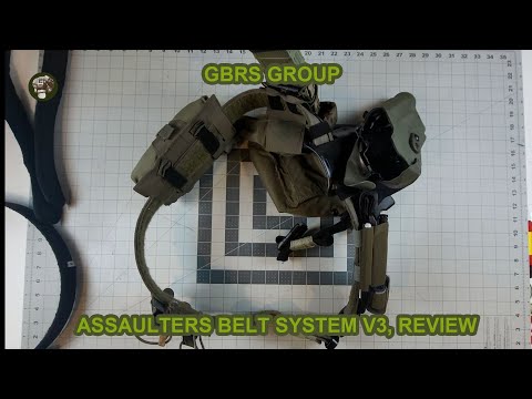 GBRS Group Assaulters Belt System V3, Review - YouTube
