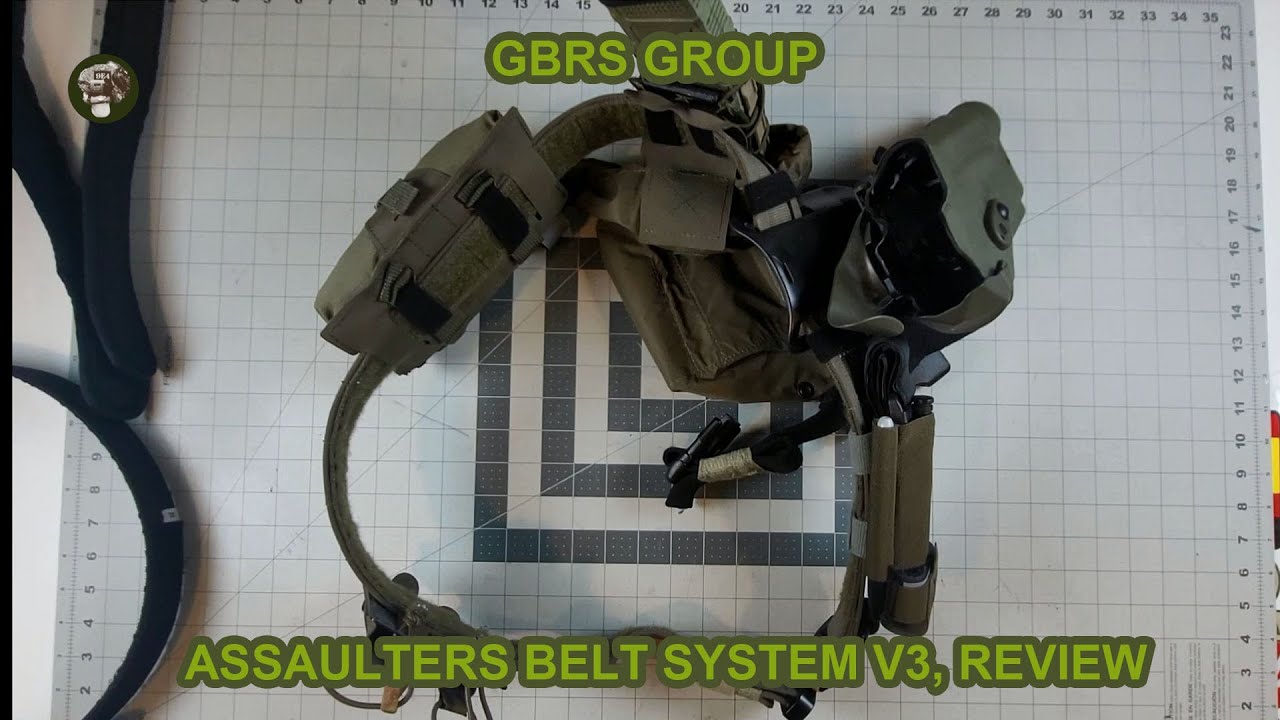 個人装備 GBRS Group Assaulter Belt System V3 GBRS Group Assaulter Belt System V3 – GBRS Group Gear