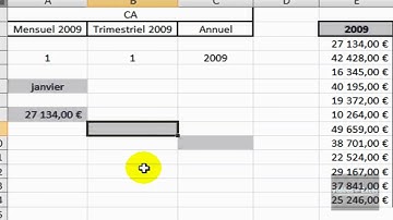 Excel 2007 : Utilisez la fonction CHOISIR