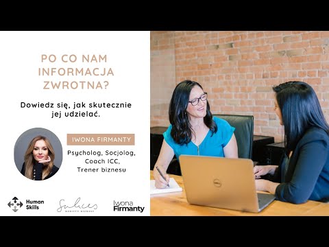 Wideo: Różnica Między Coachingiem A Informacją Zwrotną