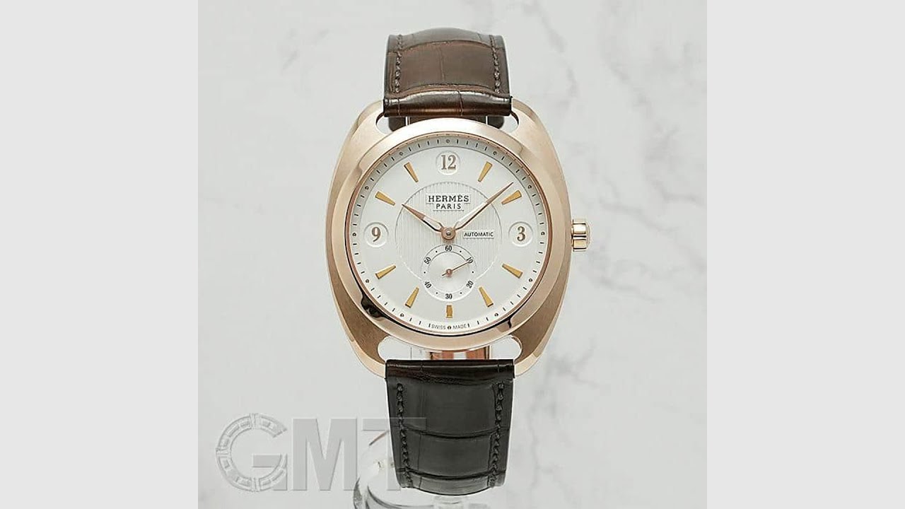 HERMES ドレサージュ 40mm DR5.77B.221/MHA（DR5.77B）ピンクゴールド 