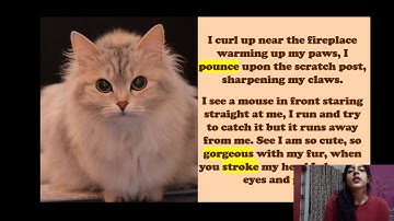 English Ferry┃Std III┃Poem- 2┃A View  of a Cat┃CBSE