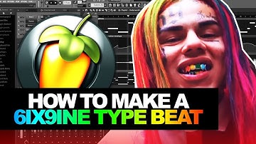 HOW TO MAKE A 6IX9INE TYPE BEAT (EASY) | TEKASHI 69 | How To Make A Beat In FL Studio Tutorial