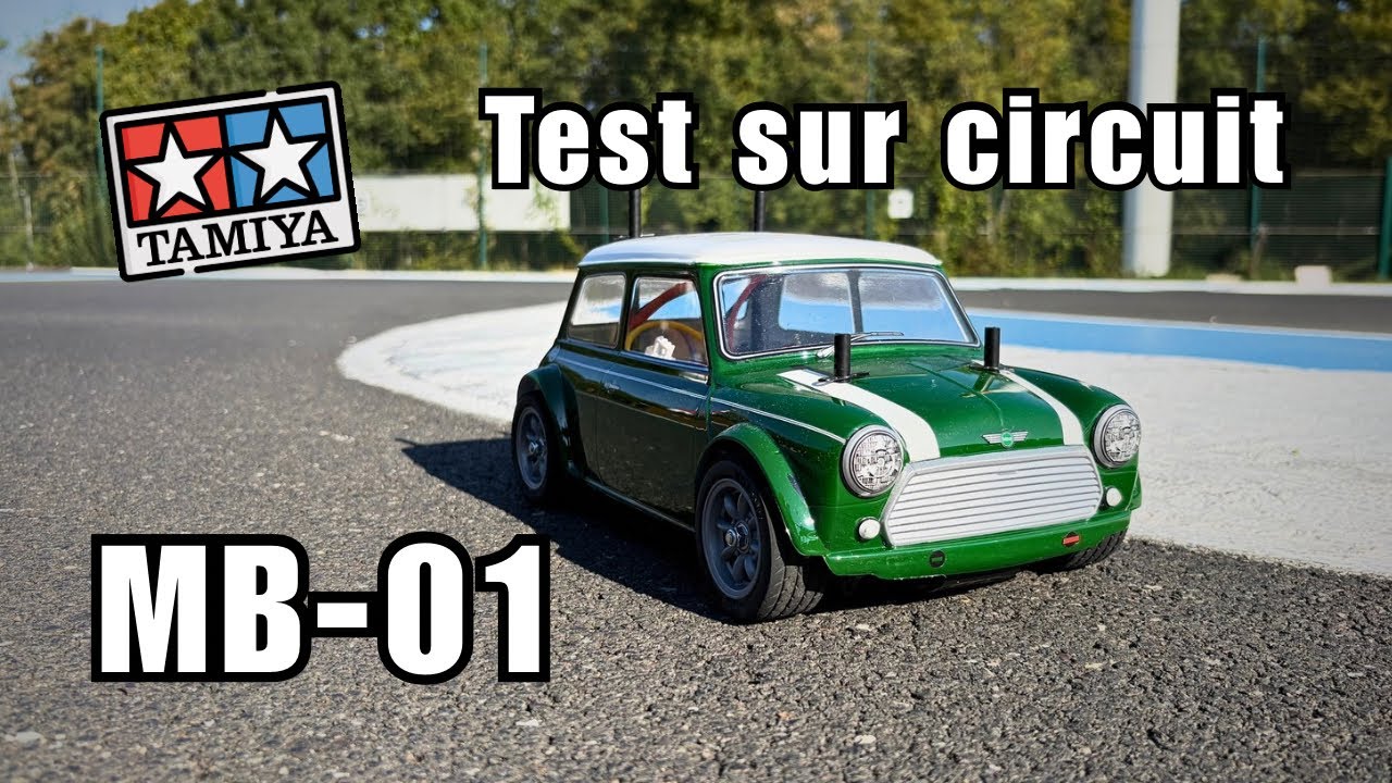 Test sur circuit : Tamiya Mini Cooper MB-01 – performance & fun