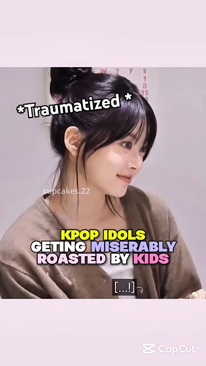 K-pop idols getting roasted by kids #kpop #shorts