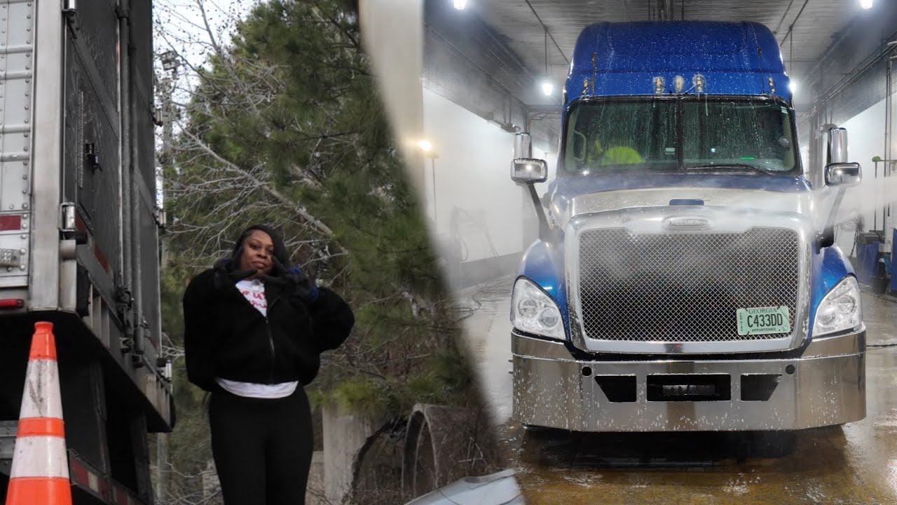I Make Trucking Look Easy | Female Trucker Vlog | Life on the Road ...