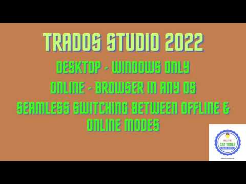 Trados Studio 2022 - A quick glance