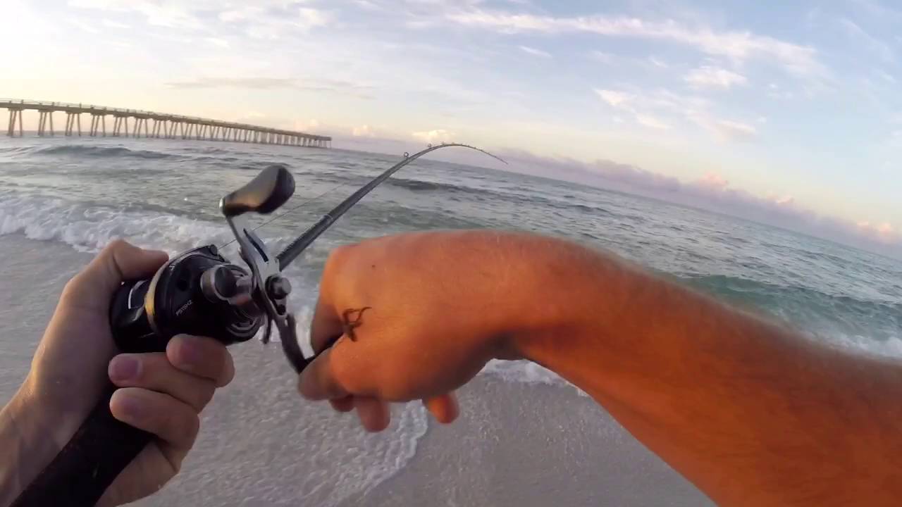 Fishing in Navarre Beach, Florida YouTube
