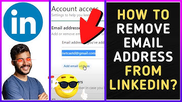 How to Remove Email Address From Linkedin?