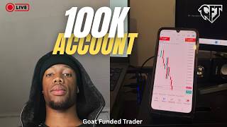 TRYING TO BREAKEVEN ON MY 100K ACCOUNT || PHASE 2