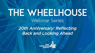 Webinar: 20th Anniversary—Reflecting Back while Looking Ahead