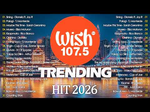 Best Of Wish 107.5 Songs Playlist : Marilag - Dionela, Museo - Eliza maturan, Palagi, Dilaw