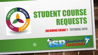 7th Grade RenWeb Course Request Tutorial