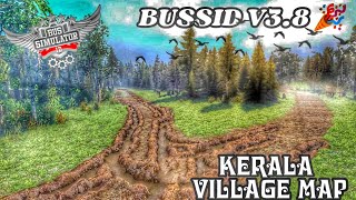 BUSSID V3.8 🎉 || NEW KERALA VILLAGE MAP MOD FOR BUS SIMULATOR INDONESIA || *CLICKBAIT* screenshot 2