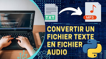 Convertir un fichier texte en audio avec Python et la bibliothèque gTTS