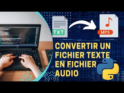 Convertir un fichier texte en audio avec Python et la bibliothèque gTTS