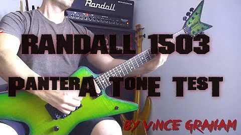 Randall 1503 Test Tone - Pantera regular people  -...
