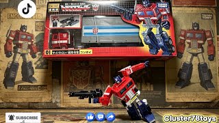 Comparativa de Transformers missing link y generación 1 Optimus Prime