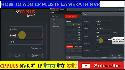 How to add  IP camera in CP PLUS NVR using a web browser #cpplus #dahua #ipc #hikvision