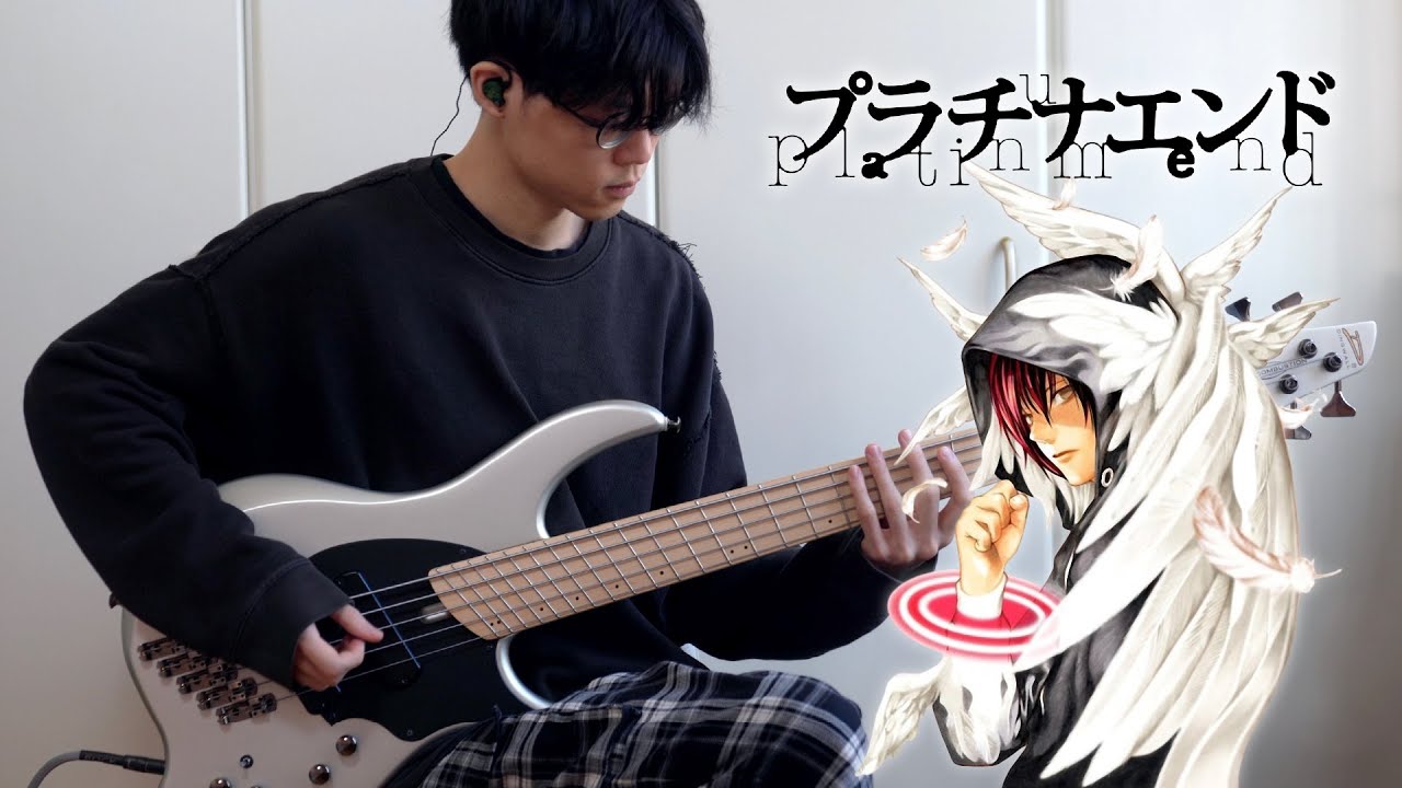 【プラチナエンド】BAND-MAID / Sense ベース弾いてみた / "Platinum End" Anime OP full bass cover