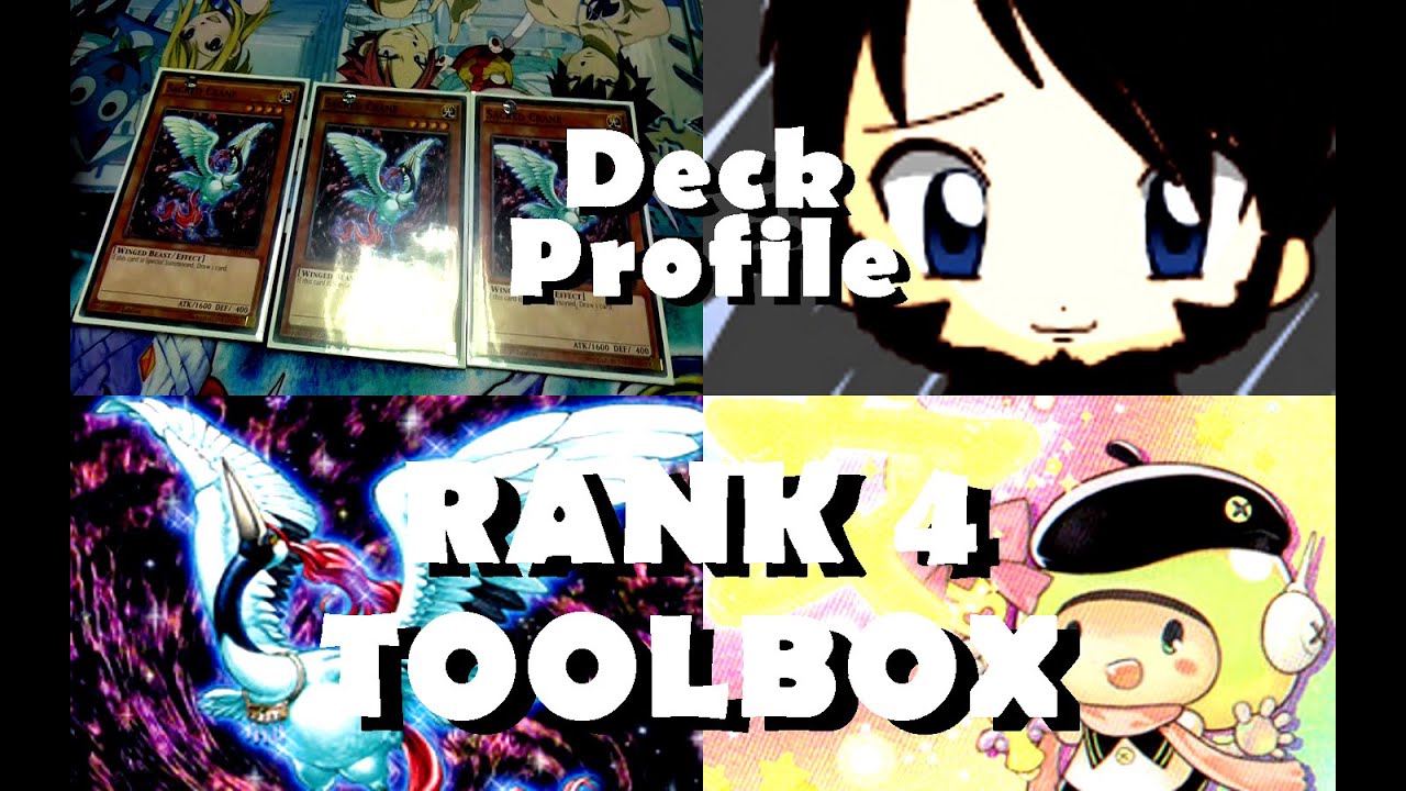 RANK 4 TOOLBOX Deck Profile - Rank 4 is OP. July 2015 Format Yugioh