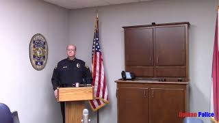 Press Conference on Weekend Murder