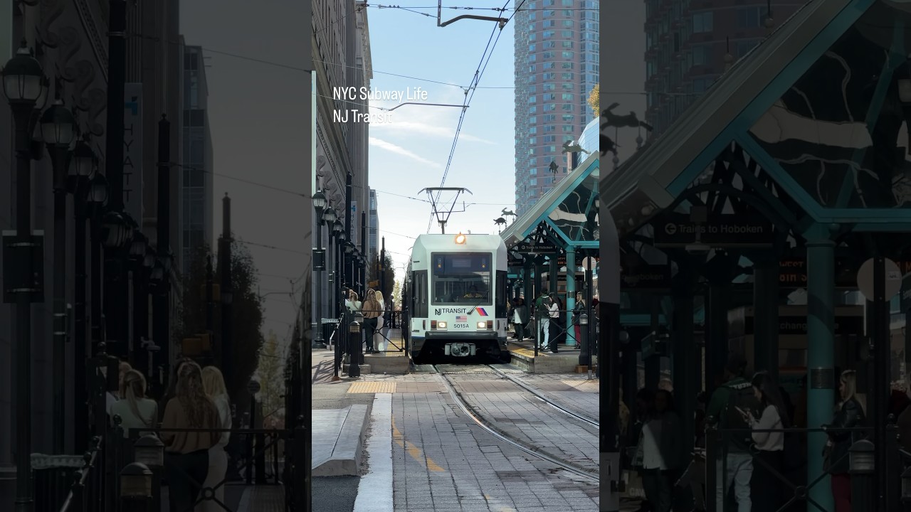 Hudson-Bergen Light Rail, New Jersey #ExceptionThursday #NYCSubway #NYC #NJTransit #NewJerseyTransit