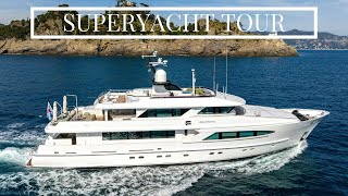 UNEXPECTED | 38M/124' Heesen Yacht for charter - Superyacht tour