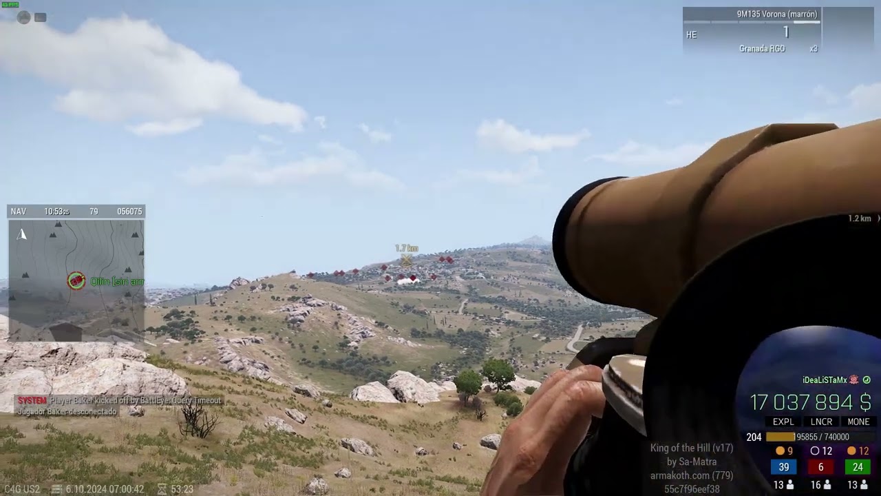 Arma 3 KOTH US#2 C4G HC |  Malden Vorona Destroy Ghosts Recopilation | 1080p