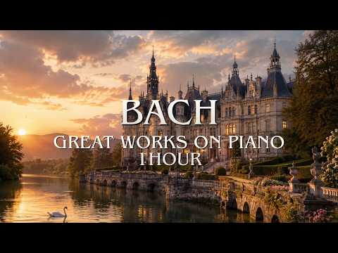 🎹 Bach Piano Masterpieces 🌿 1 Hour of Peaceful Baroque Piano in 432Hz