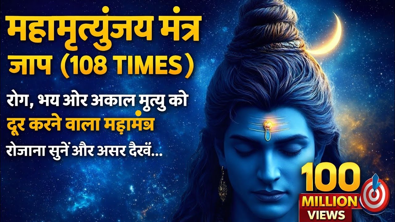 महामृत्युंजय मंत्र 108 times | Mahamrityunjay Mantra  | Healing Mantra 