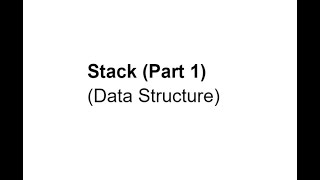 Stack (part 1) Guide