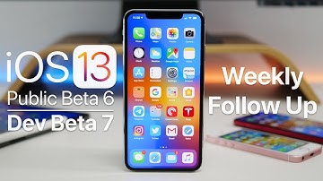 iOS 13 Beta 7 and Public Beta 6 - Follow Up