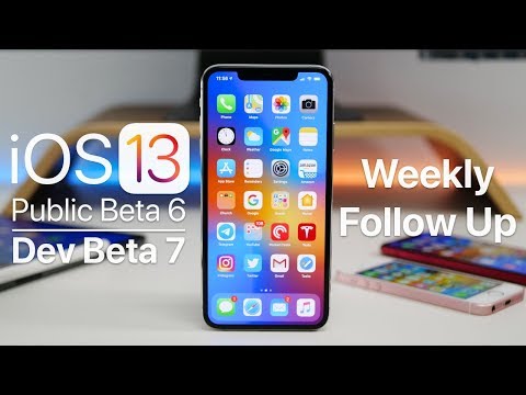 iOS 13 Beta 7 and Public Beta 6 - Follow Up