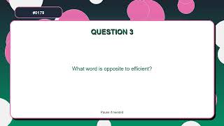 Synonyms Antonyms Quiz | Synonym check: accept = ? | English Vocabulary