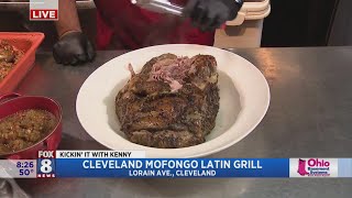 Fox 8's kenny crumpton spent a morning at cleveland mofongo latin
grill