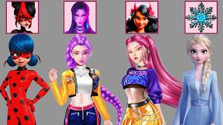 Download Lagu Epic Glow Up! Villain Queen Transformation | Rumi, Elsa, Mira \u0026 Ladybug MP3
