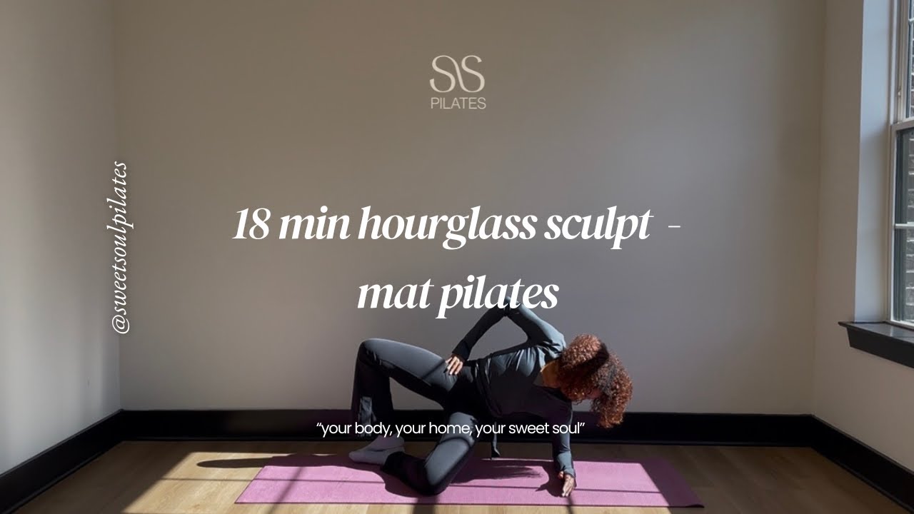 18-минутная тренировка для создания фигуры «песочные часы» | виртуальная тренировка по пилатесу