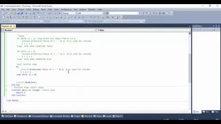 VB.NET Tutorial For Beginners - For Loop