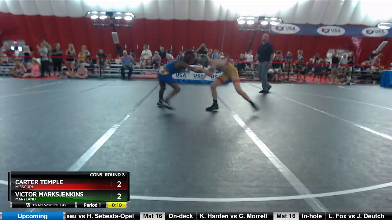 12U 92 Carter Temple Missouri Vs Victor MarksJenkins Maryland