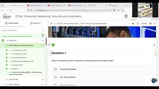 Solving module 1 Tests Enterprise Networking, Security, and Automation v7.0(ENSA)
