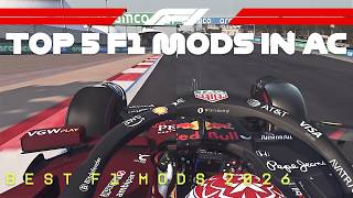 TOP 5 Best F1 MODS in Assetto Corsa 2026!