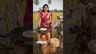 Roti Making Machine Made From Old Bicycle #agro #technology