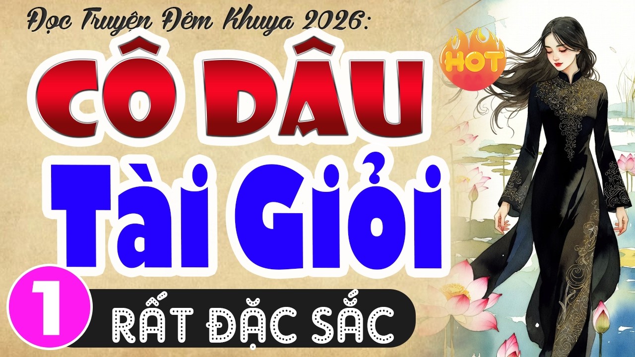 Nghe 1 lần nhớ mãi: CÔ DÂU TÀI GIỎI - Tập 1 - Đọc Truyện Ngôn Tình Đêm Khuya 2026 #mcthuymai