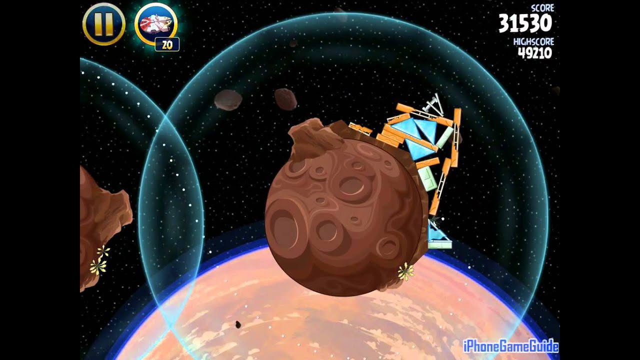 Angry Birds Star Wars Level 1-33 Tatooine 3 Star Walkthrough