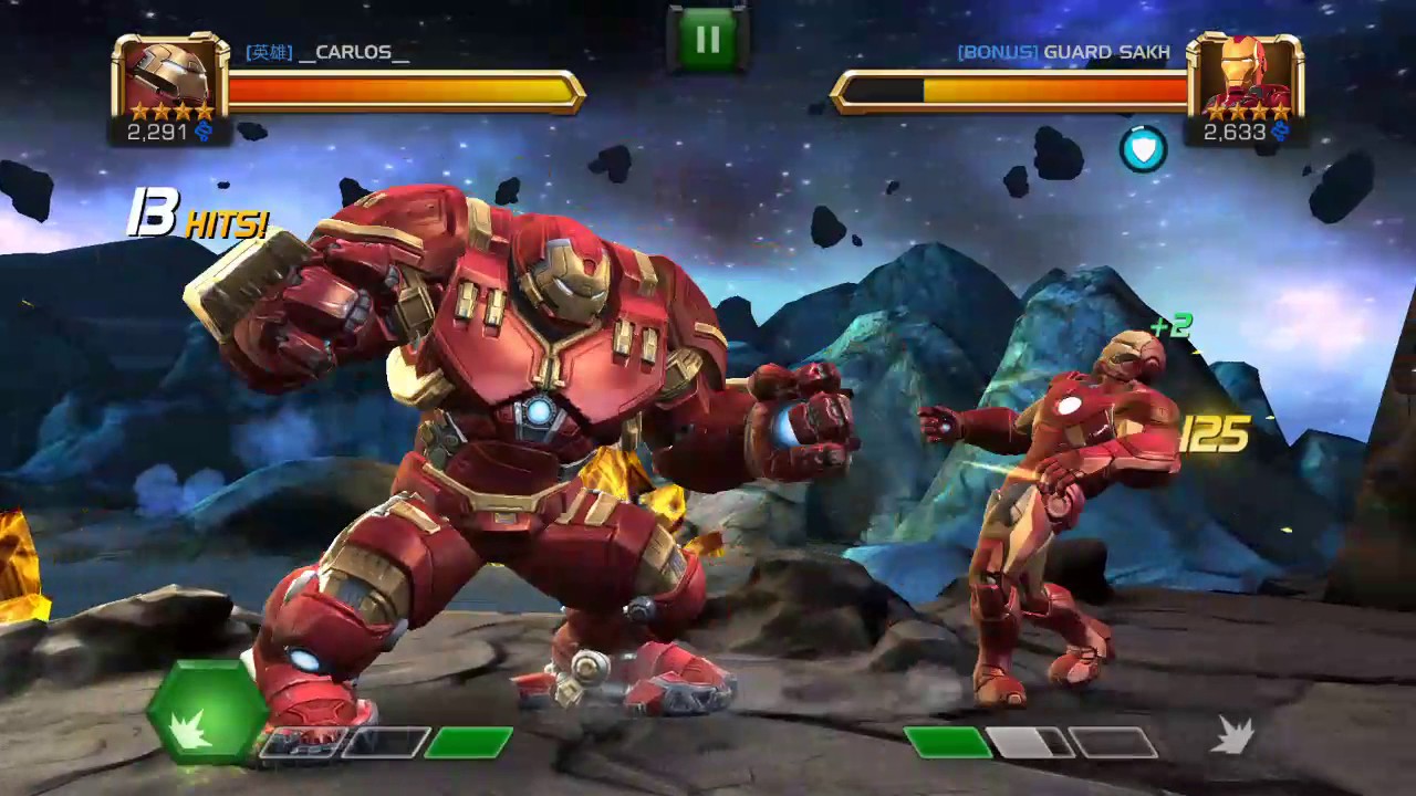 MARVEL CONTEST OF CHAMPİONS HULK BUSTER VS IRON MAN - YouTube