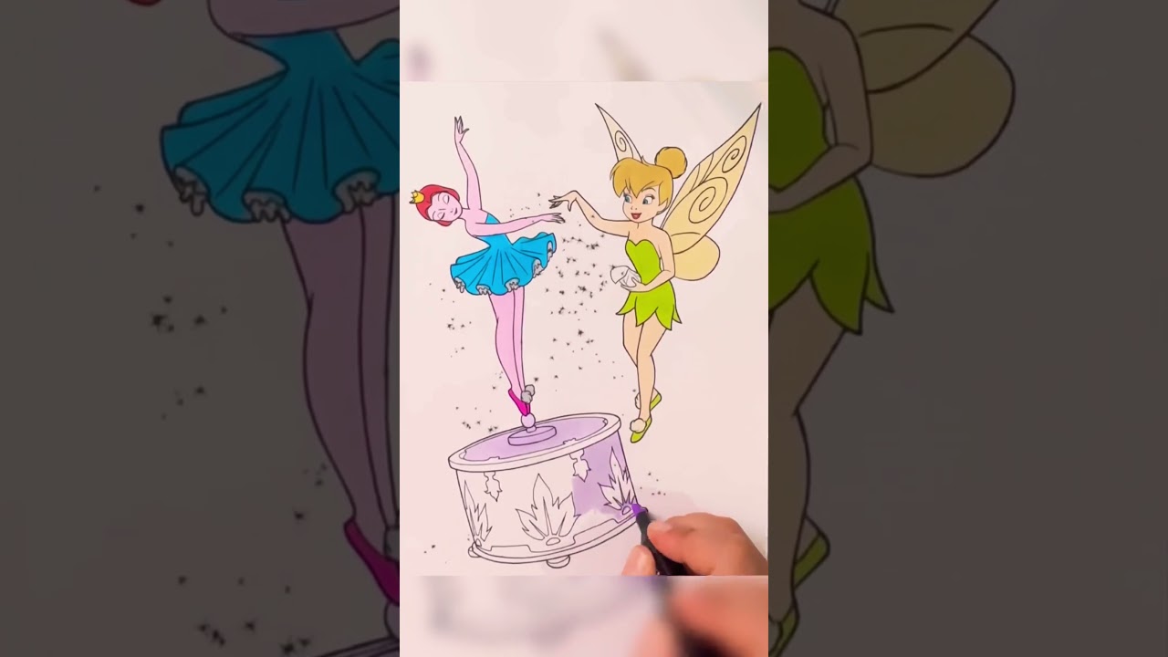 Coloring Tinker Bell | Coloring page