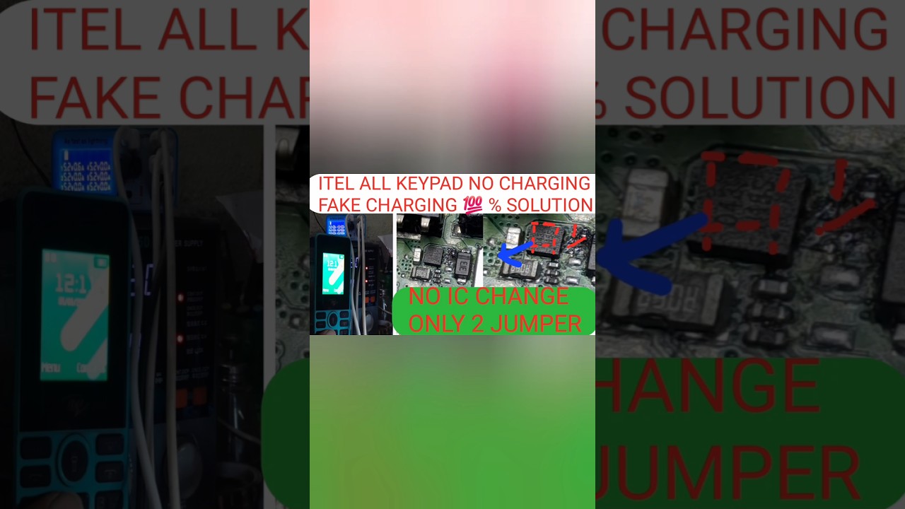 Itel Keypad Fake Charging Problem! itel keypad not charging! itel keypad phone fake charging problem