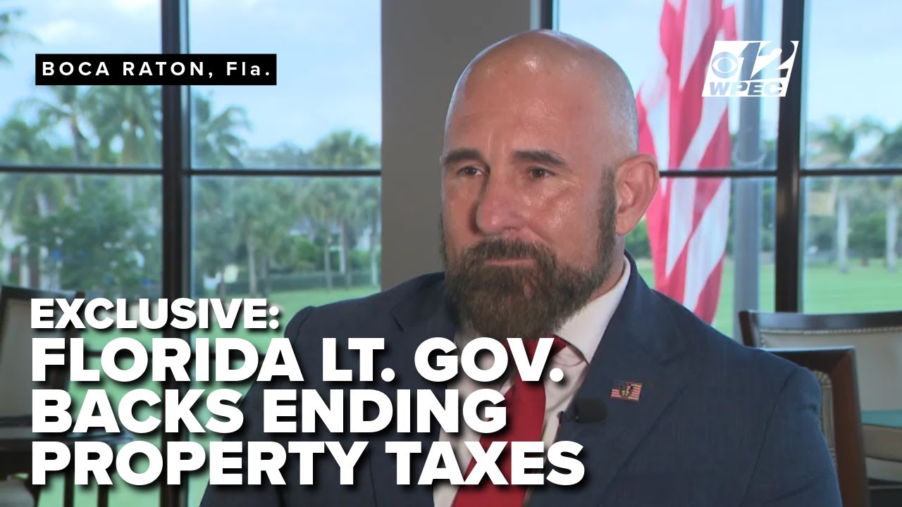 FULL INTERVIEW: Florida Lt. Gov. backs ending property taxes