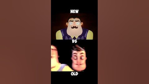 Hello Neighbor Song NEW vs OLD Part 5 (2D vs 3D Animations)